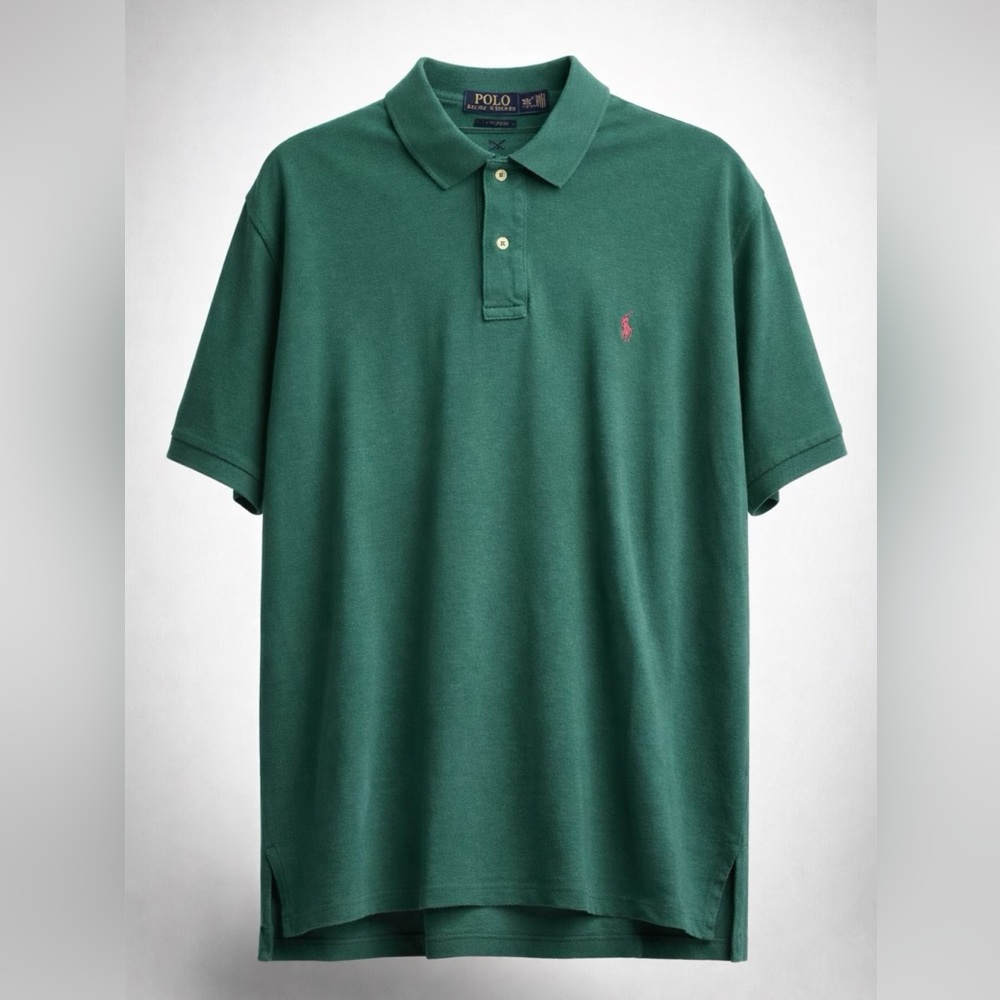 Polo By Ralph Lauren Forest Green Polo Shirt - image 2